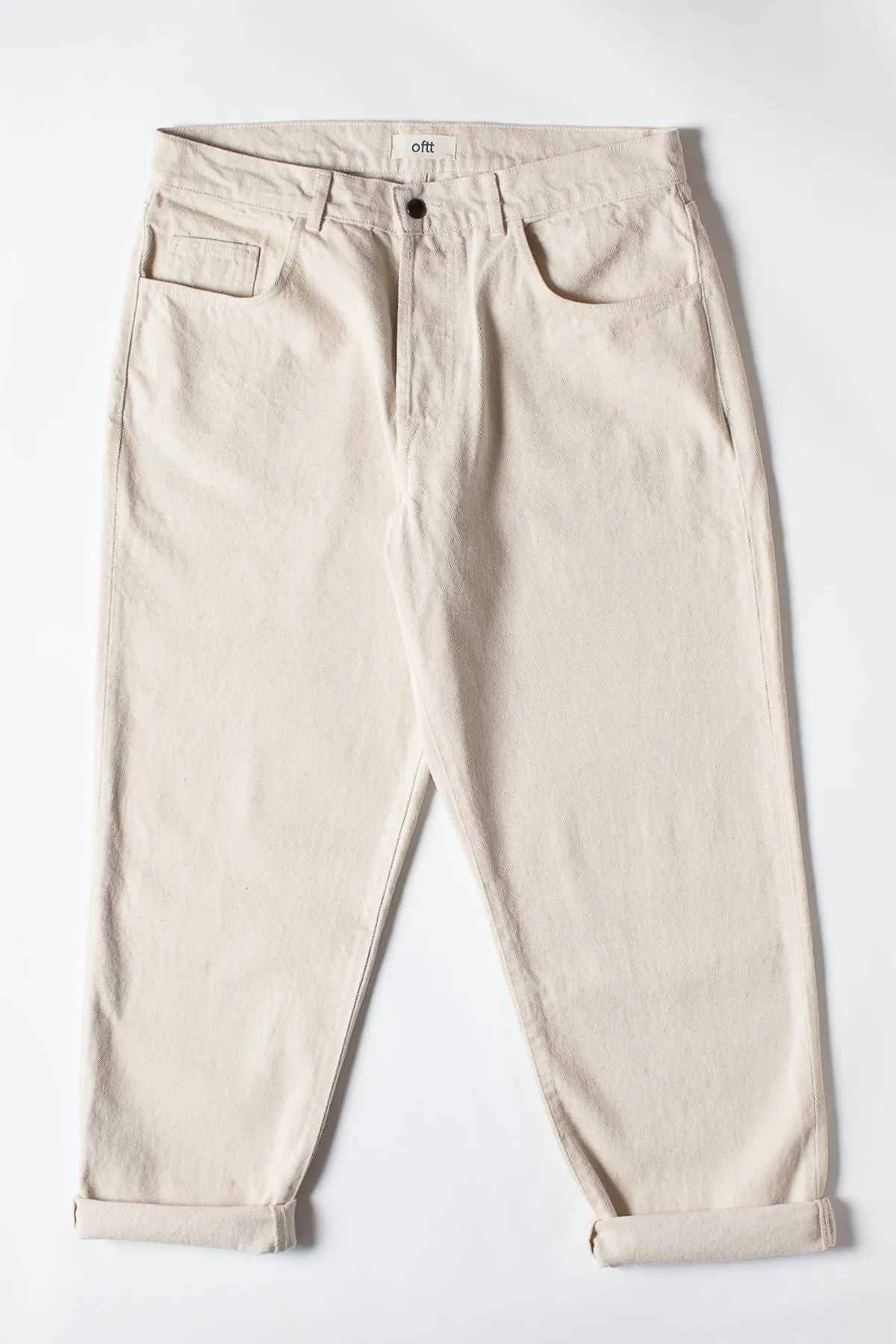 08 / Natural Jeans White