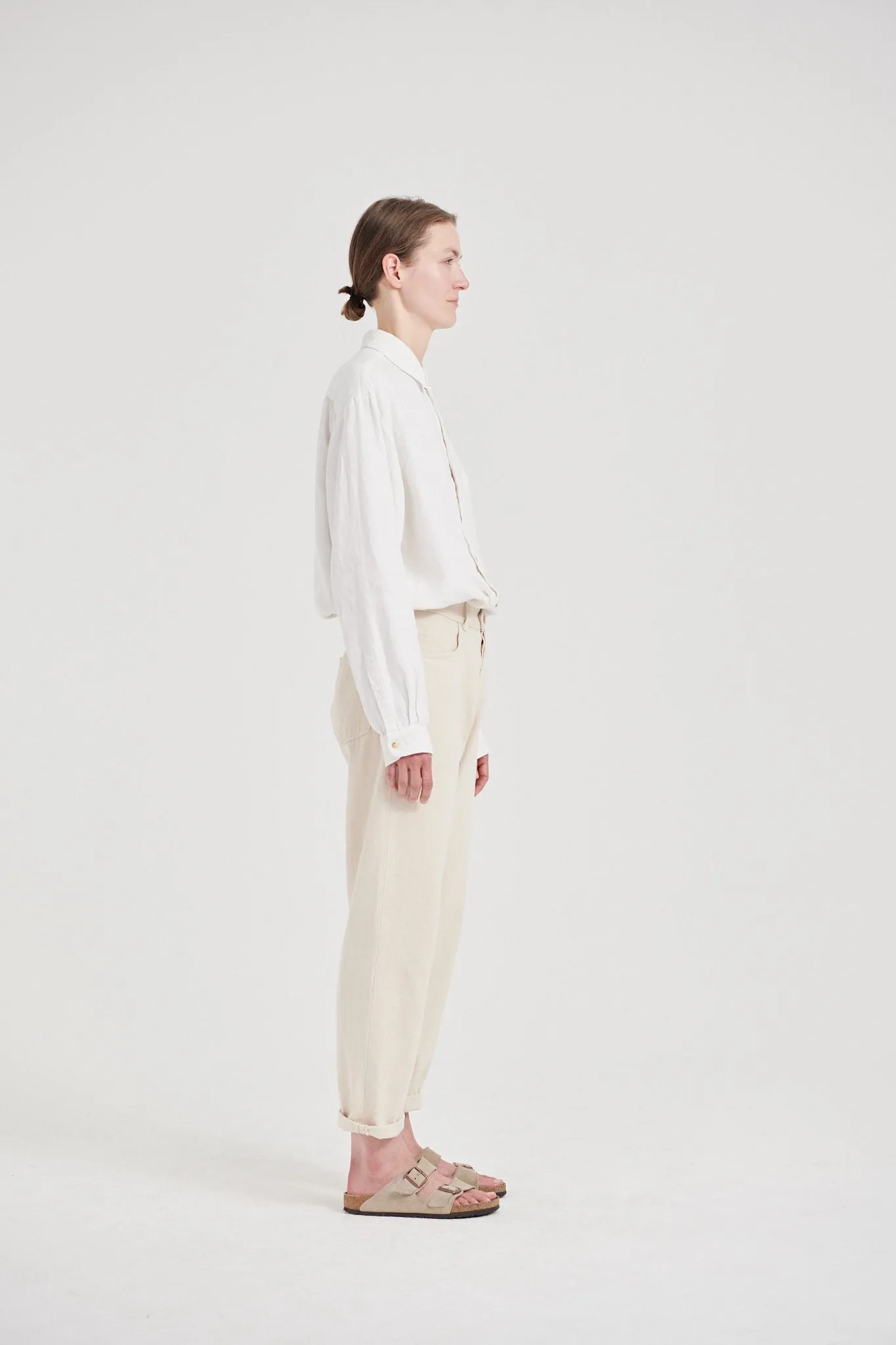 08 / Natural Jeans White