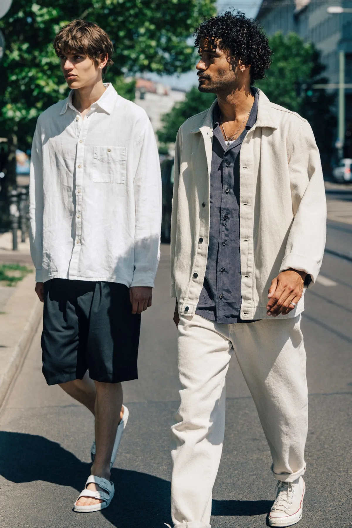 08 / Natural Jeans White