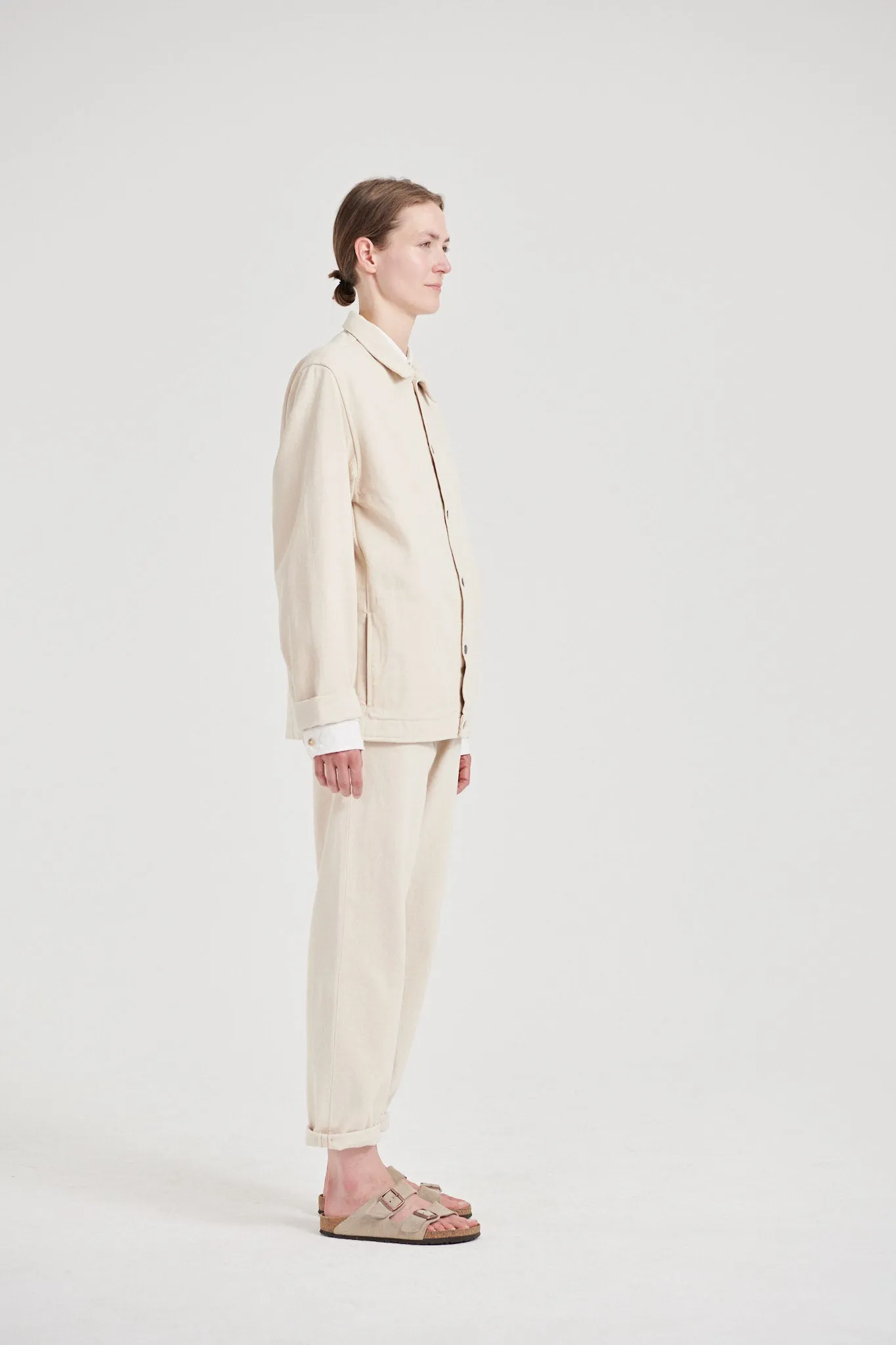 08 / Natural Jeans White