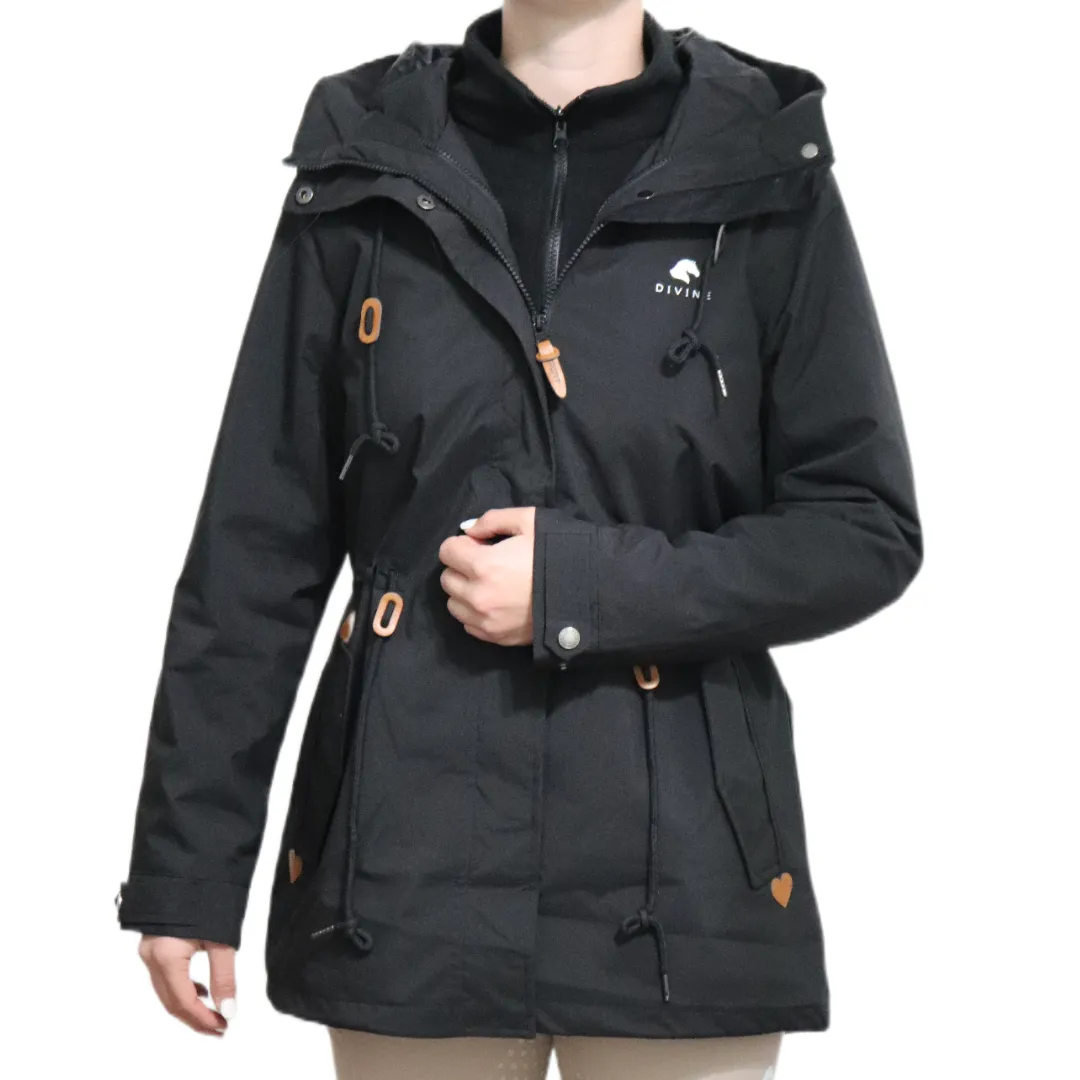 2 in 1 Total Comfort Jacket - Black