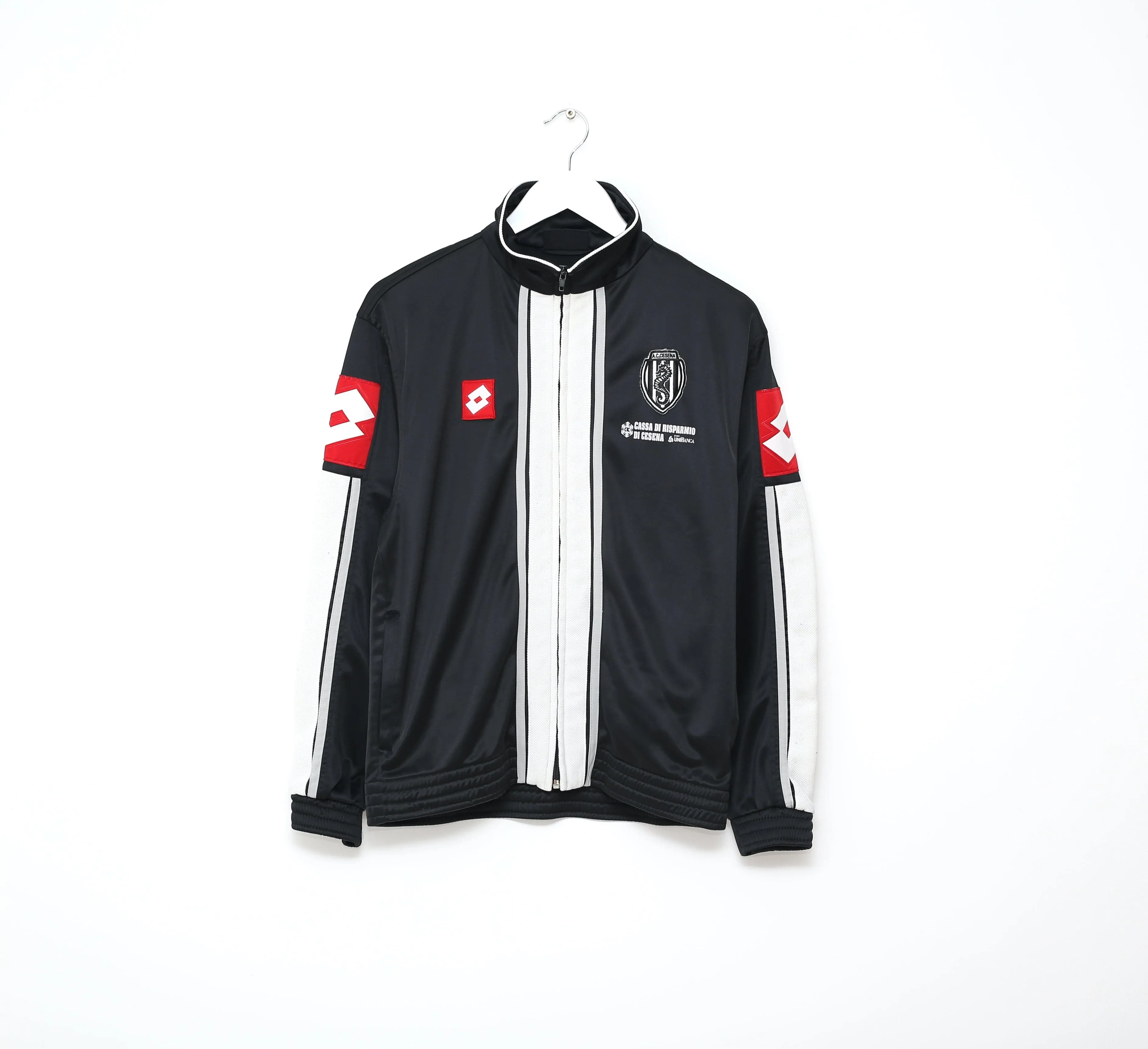 2003/04 AC CESENA Vintage Lotto Track Top Jacket (S/M)
