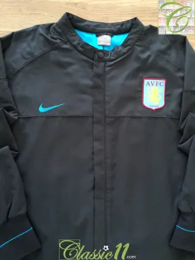 2009/10 Aston Villa Football Track Jacket - Black (XXL) *BNWT*