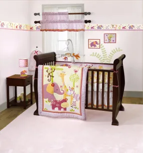 4pc Baby Crib Bedding Set Lil Friends