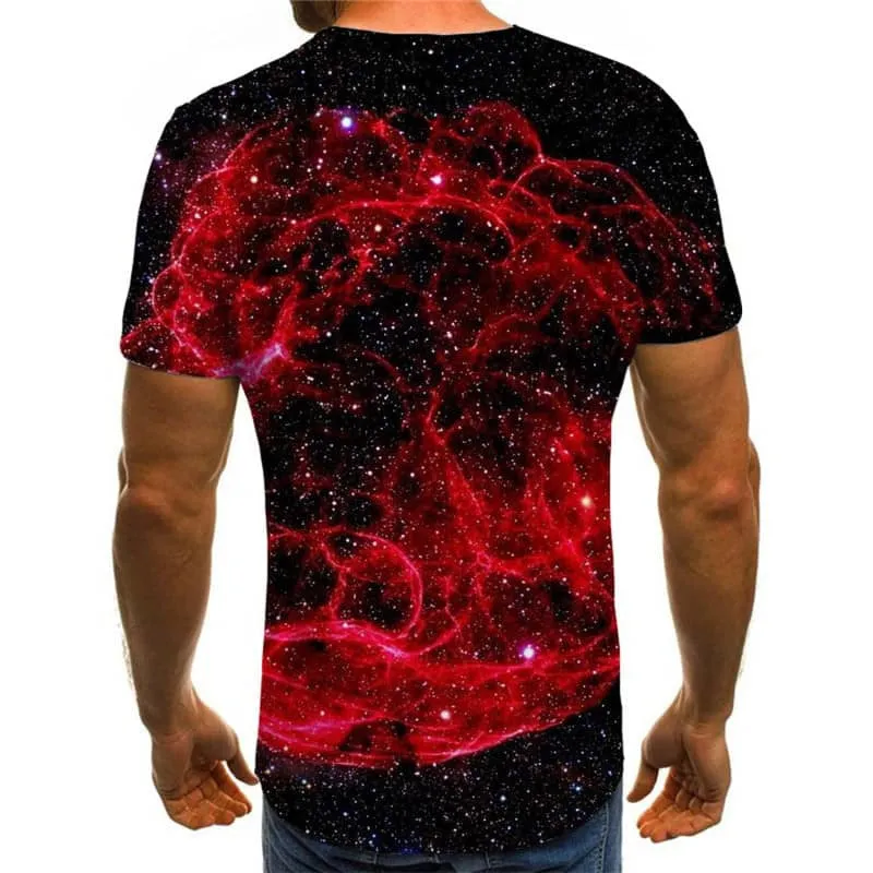 abstract shirt  clothing personality  Casual art costume fun geometric colorful art men's