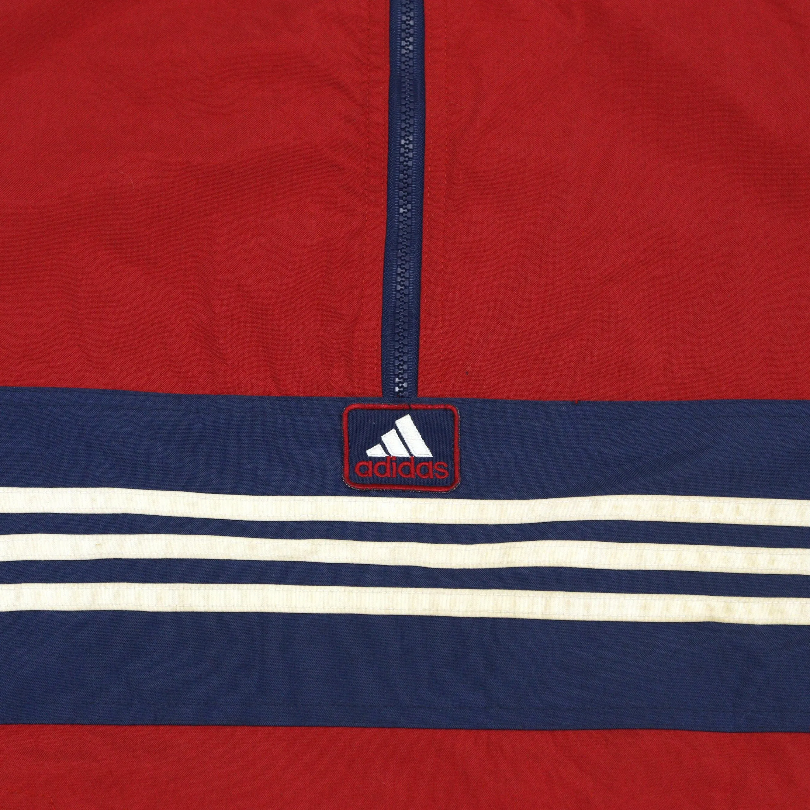 Adidas Multicoloured Pullover Track Jacket