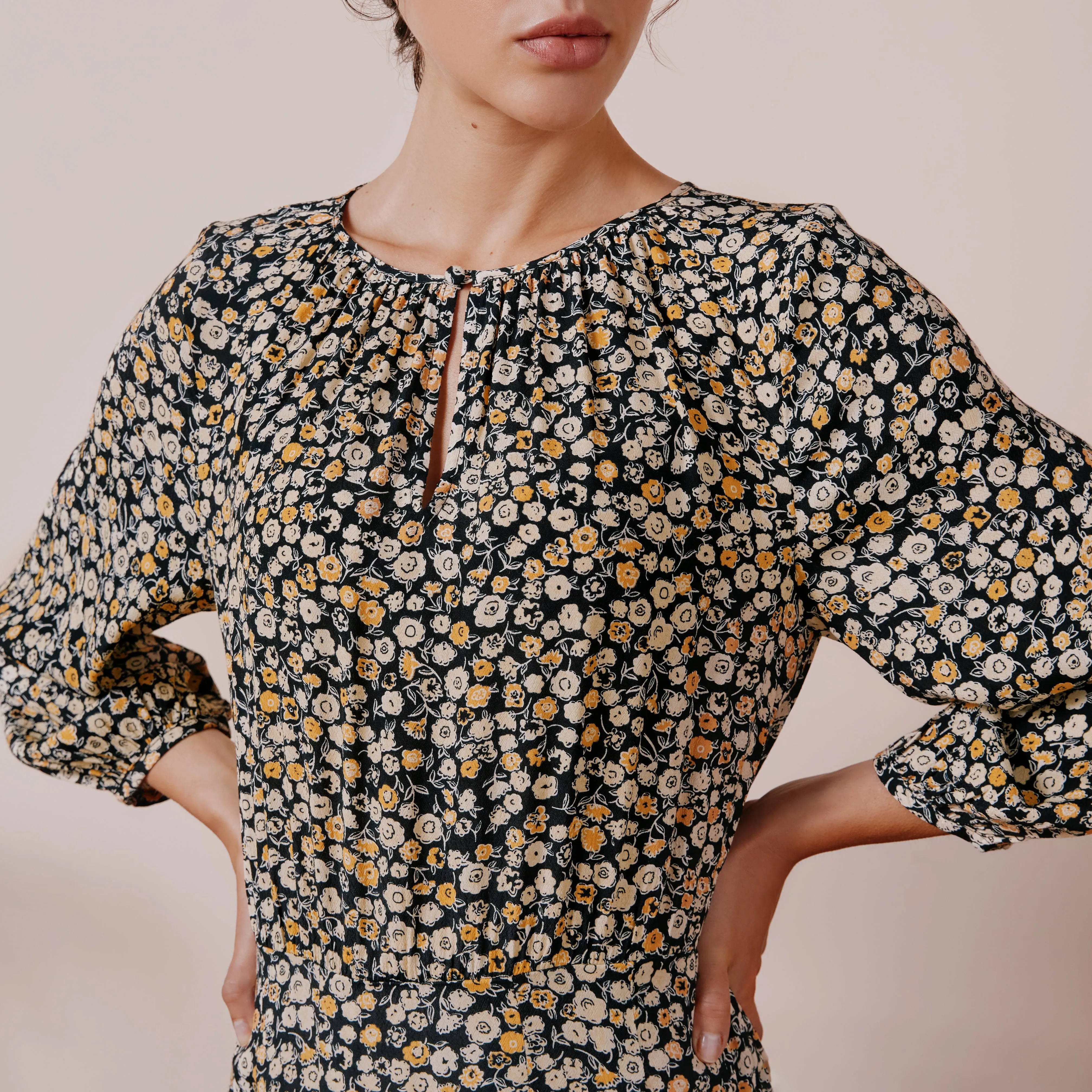 Alice Floral Midi Dress