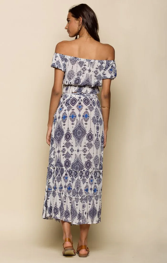 ANDREA WRAP SKIRT