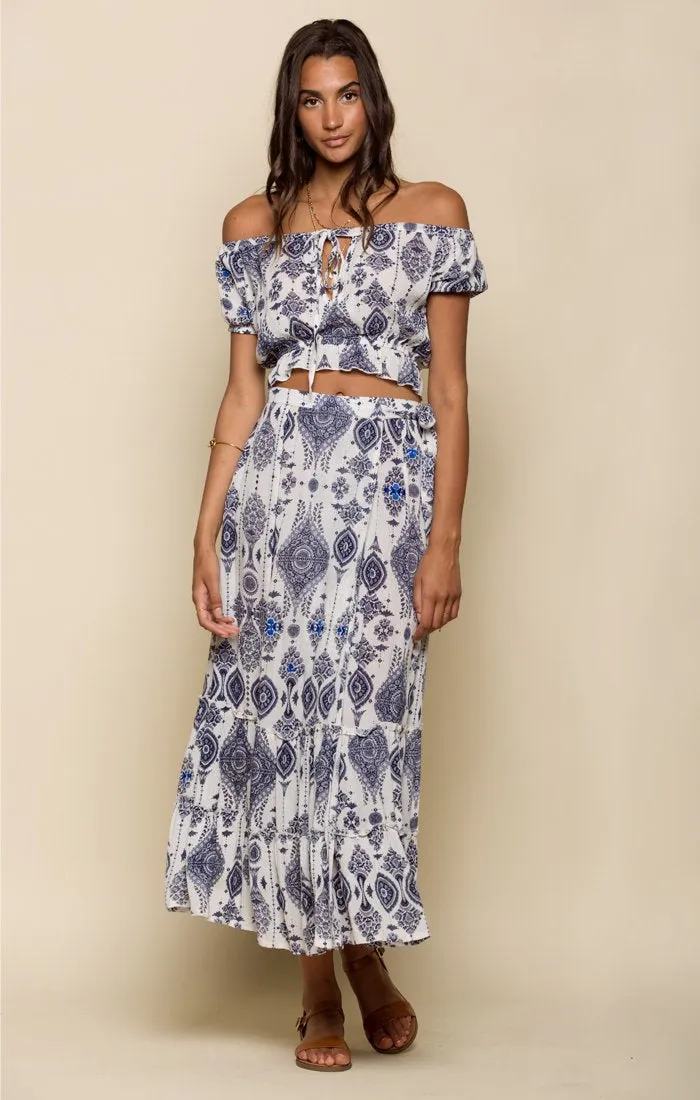 ANDREA WRAP SKIRT