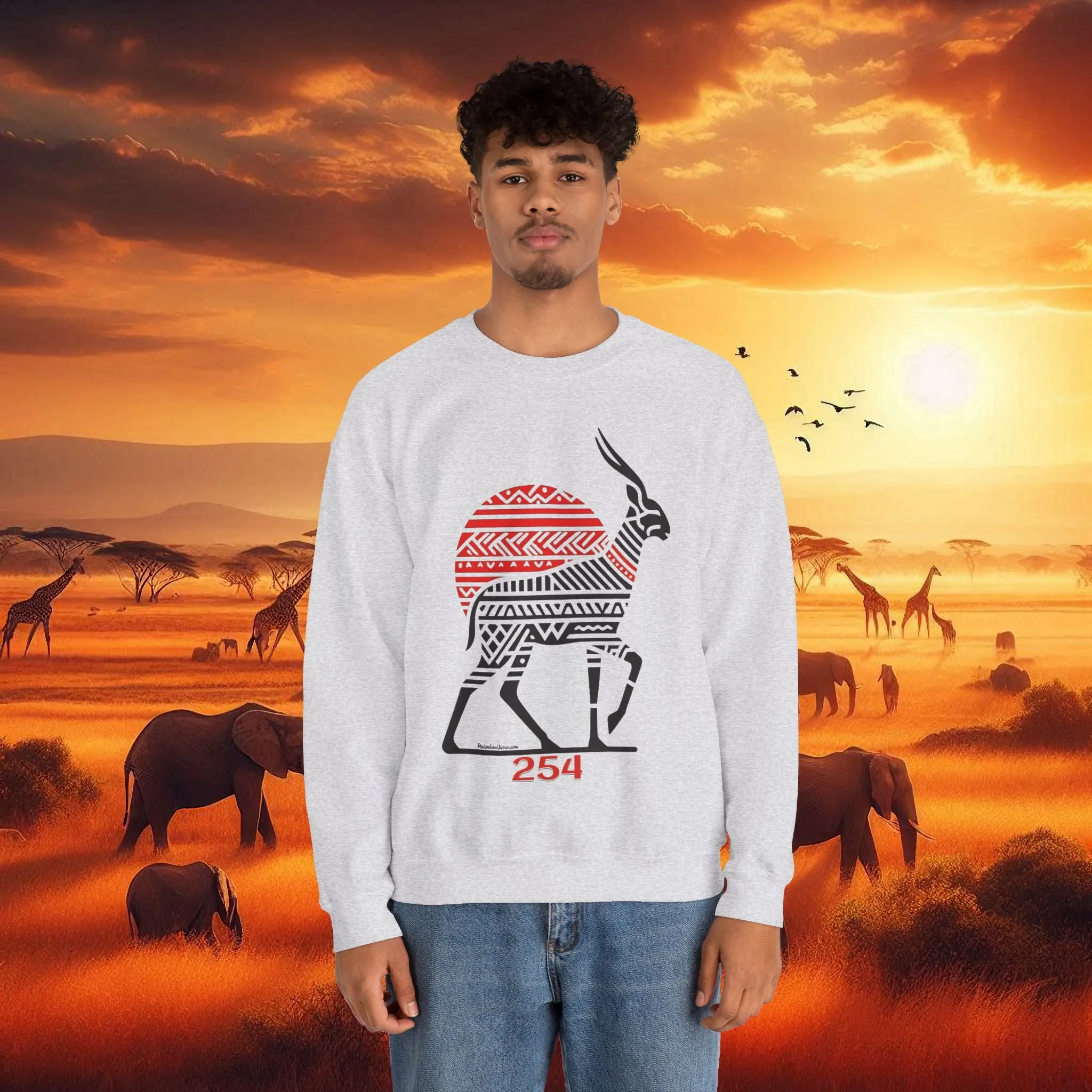 Antelope Sweatshirt - Unisex Crewneck