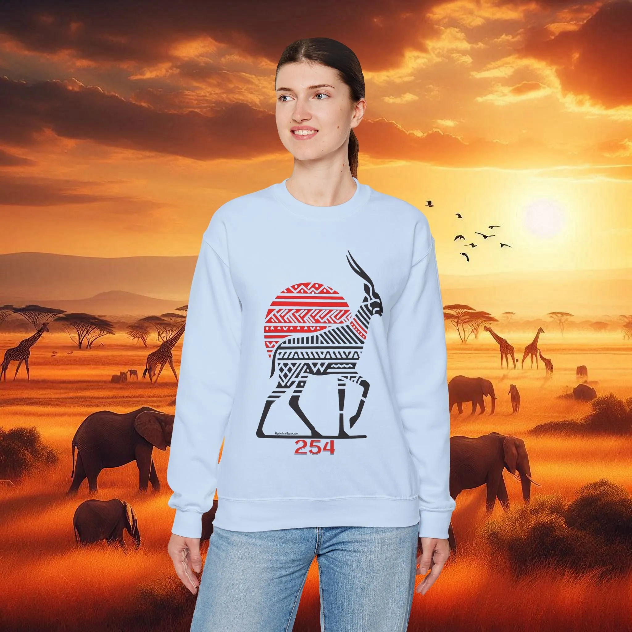 Antelope Sweatshirt - Unisex Crewneck