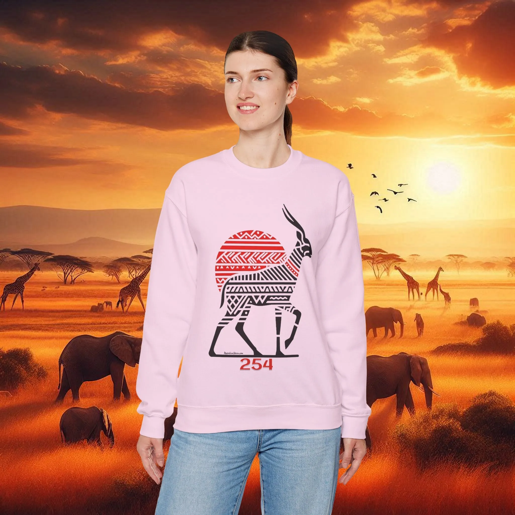 Antelope Sweatshirt - Unisex Crewneck