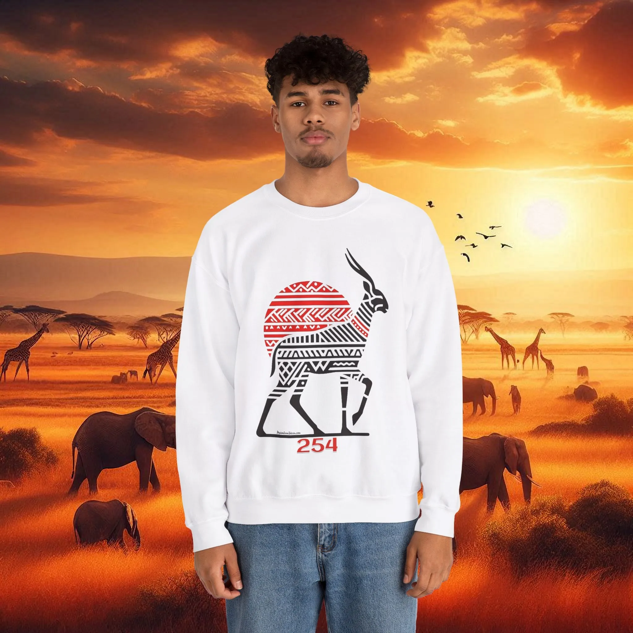 Antelope Sweatshirt - Unisex Crewneck