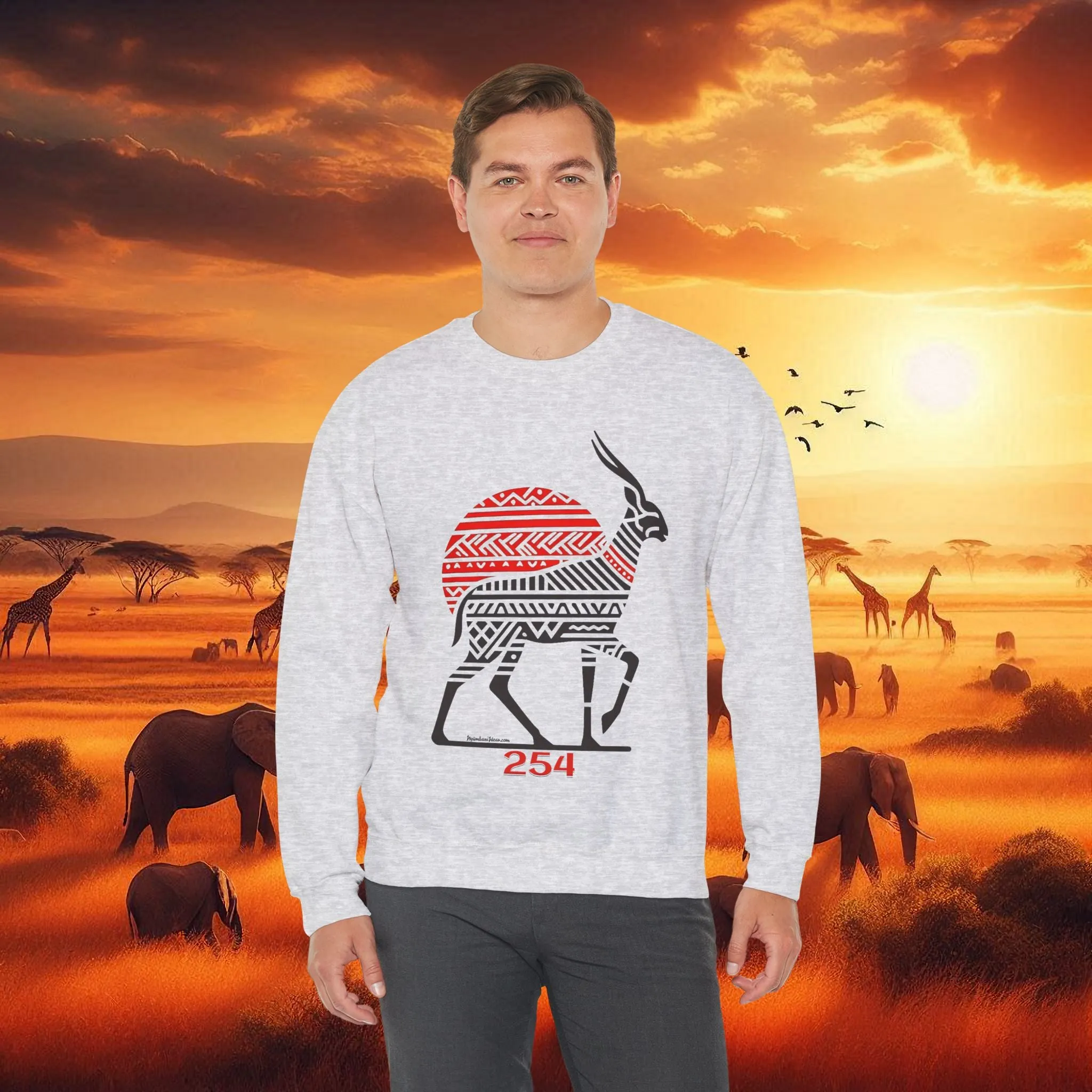 Antelope Sweatshirt - Unisex Crewneck