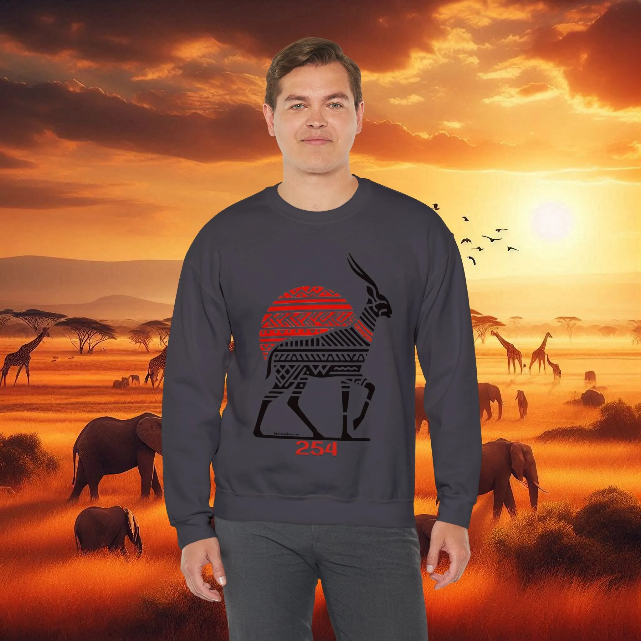 Antelope Sweatshirt - Unisex Crewneck