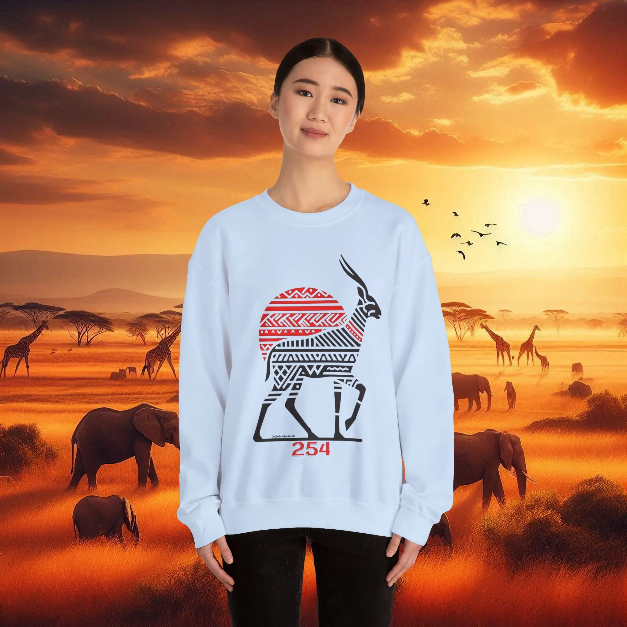 Antelope Sweatshirt - Unisex Crewneck