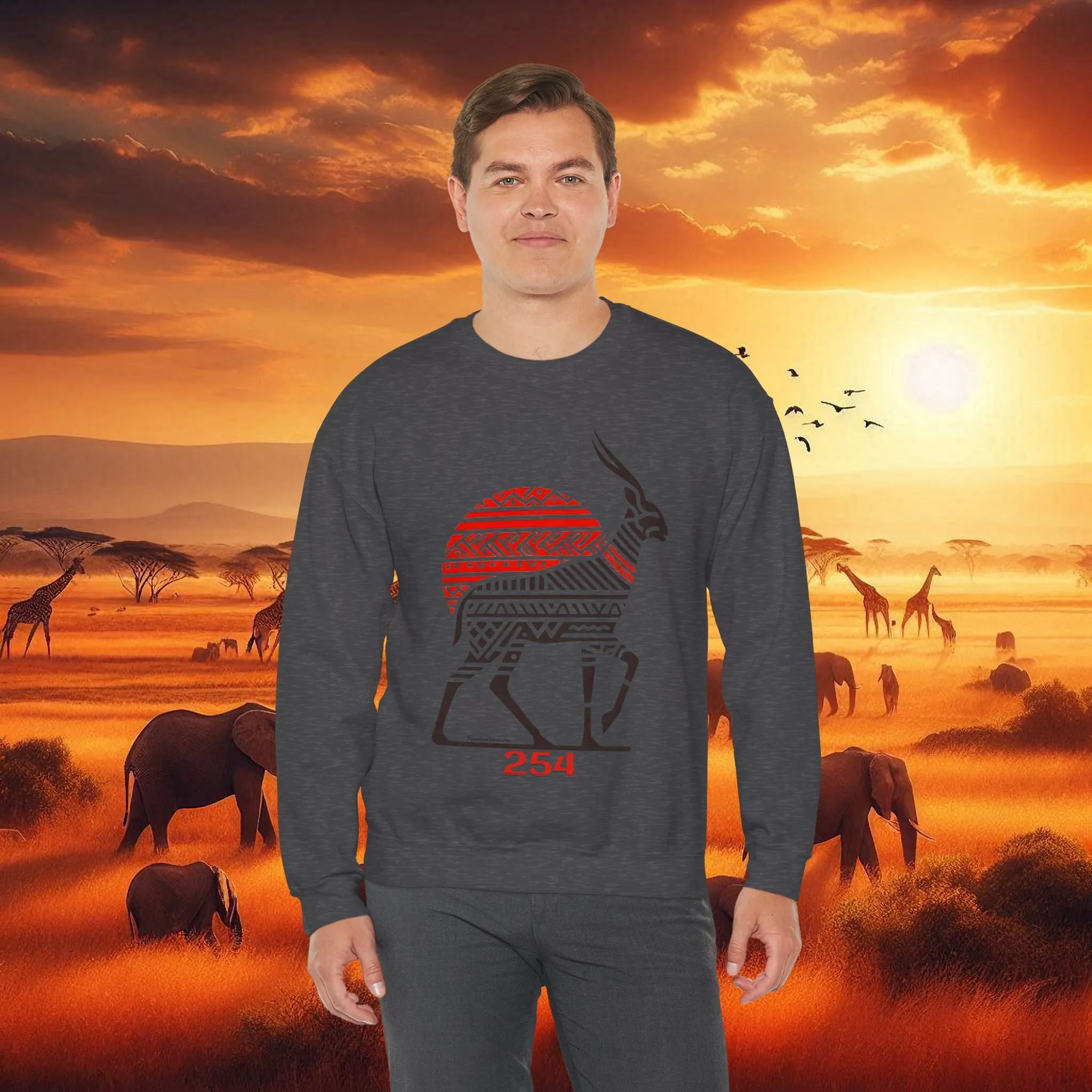 Antelope Sweatshirt - Unisex Crewneck