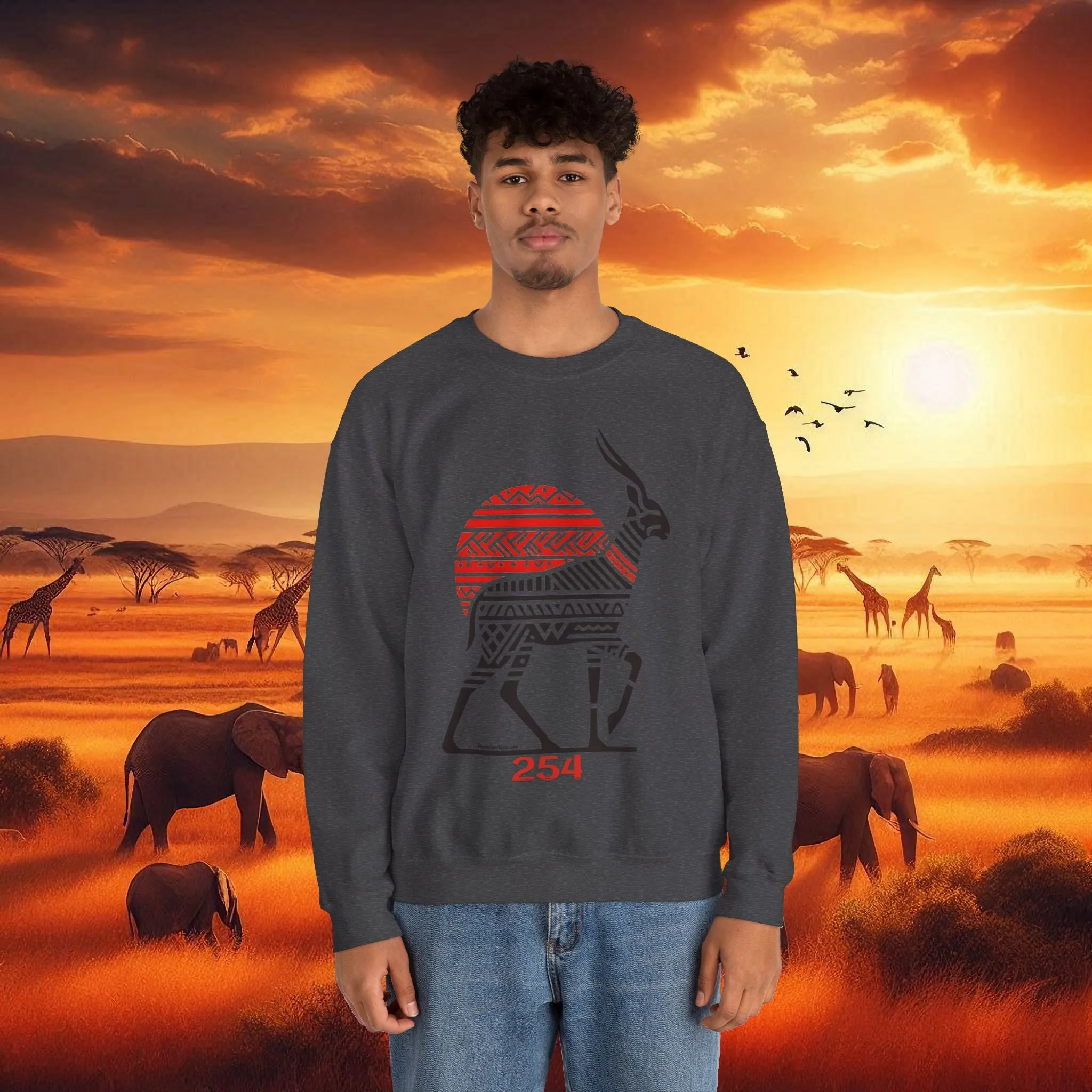 Antelope Sweatshirt - Unisex Crewneck