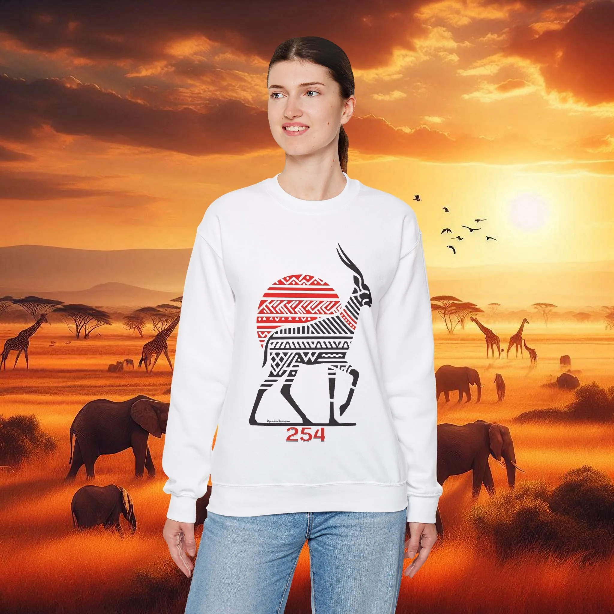 Antelope Sweatshirt - Unisex Crewneck