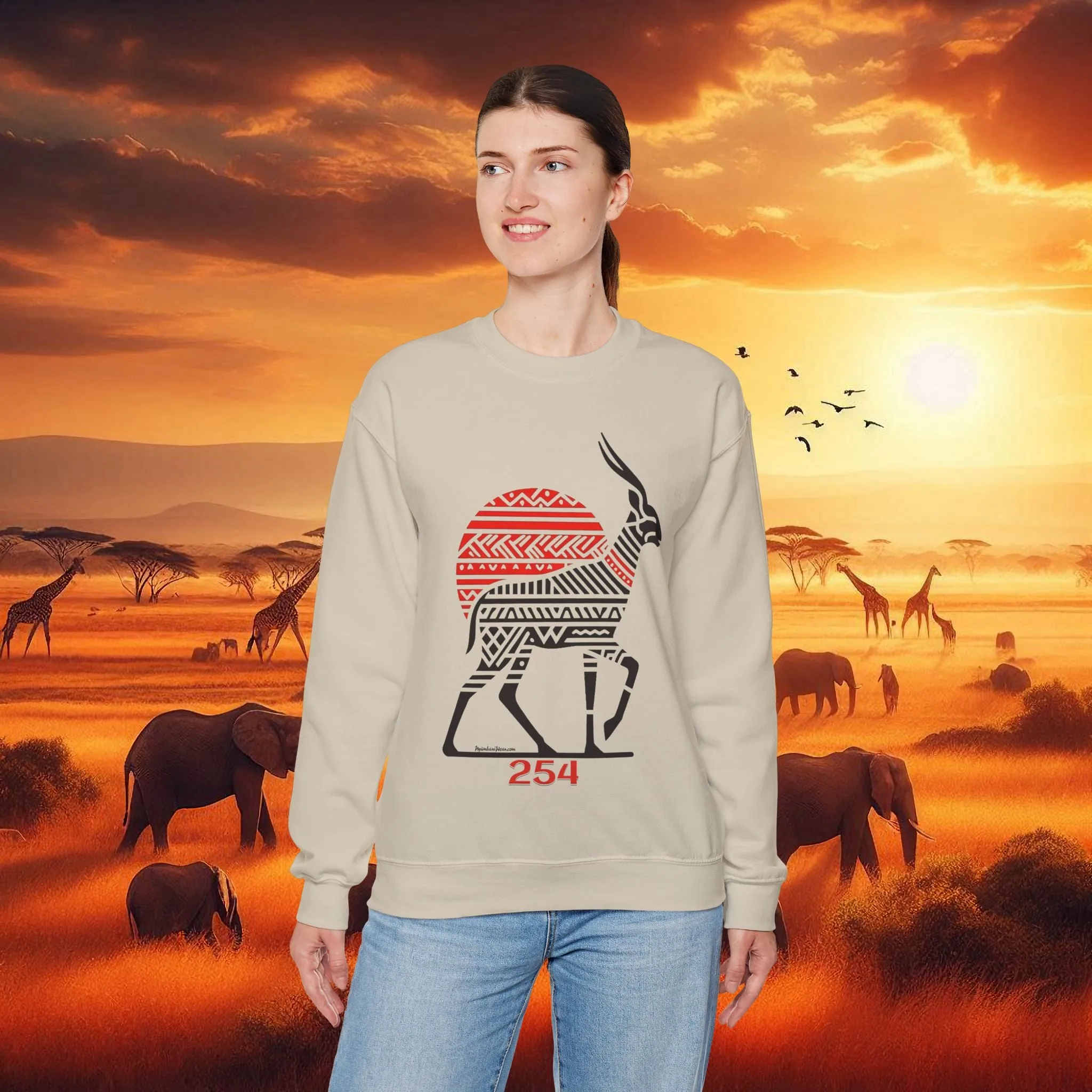 Antelope Sweatshirt - Unisex Crewneck