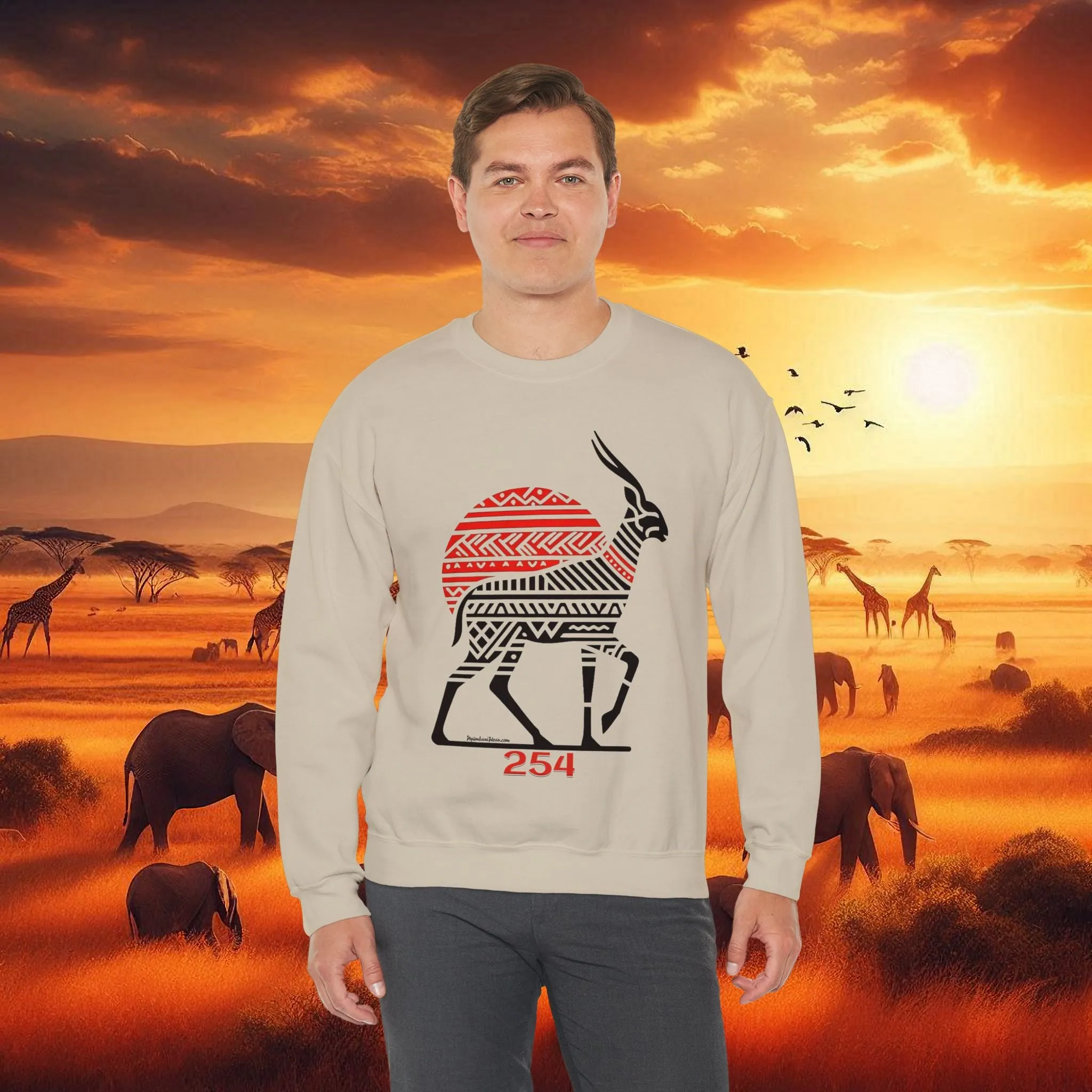 Antelope Sweatshirt - Unisex Crewneck