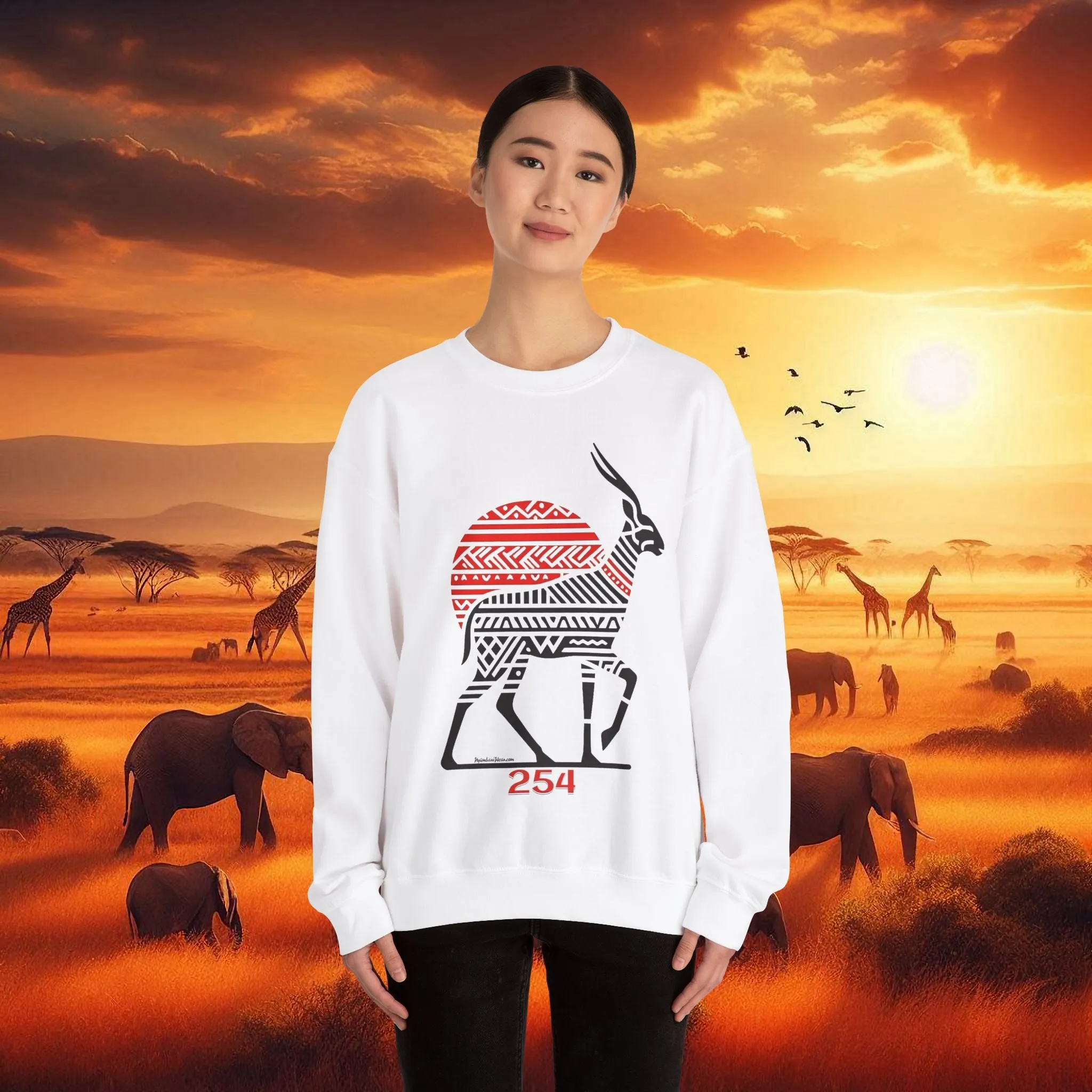 Antelope Sweatshirt - Unisex Crewneck
