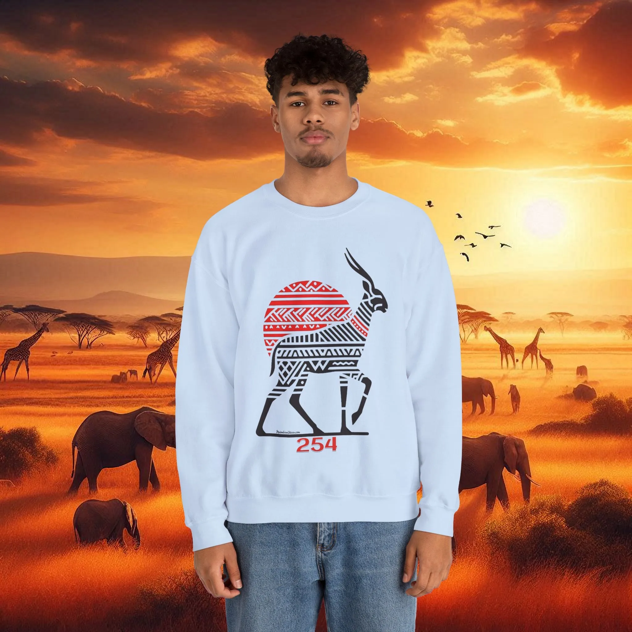 Antelope Sweatshirt - Unisex Crewneck