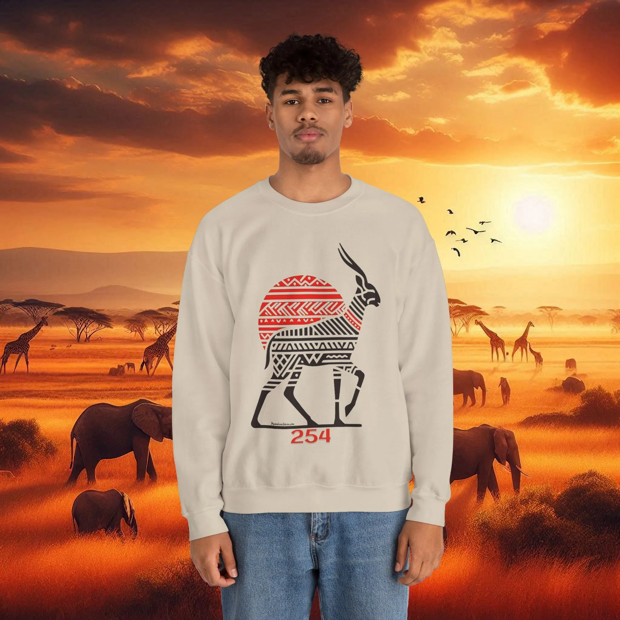 Antelope Sweatshirt - Unisex Crewneck