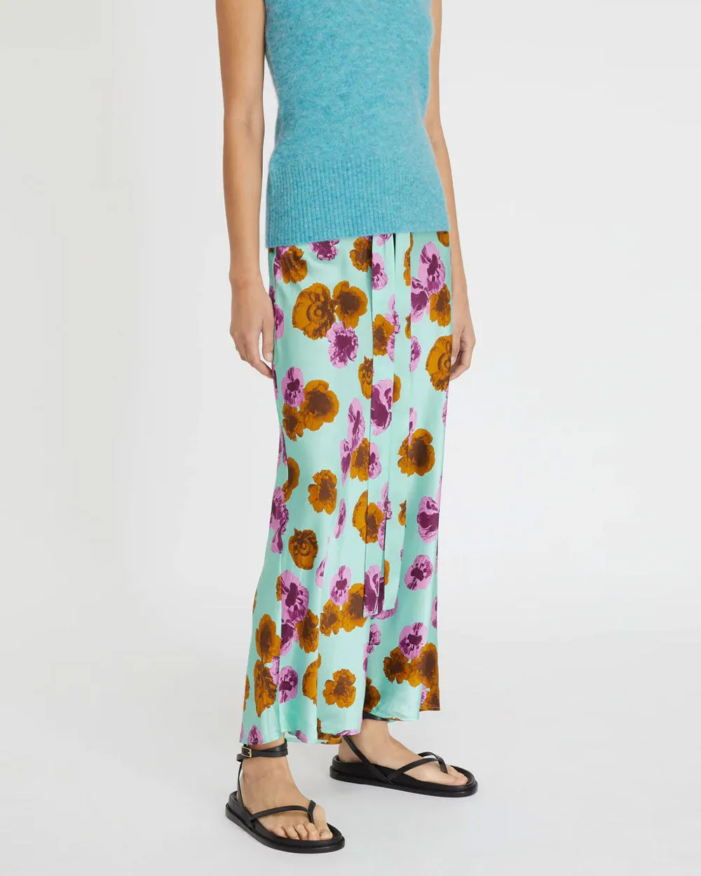 Aqua Bloom Skirt