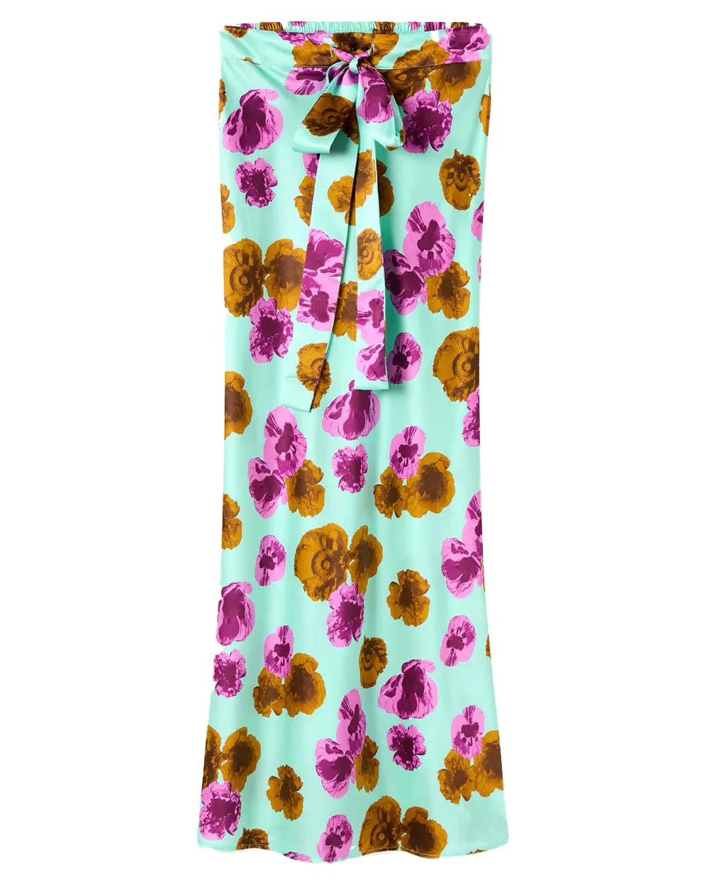 Aqua Bloom Skirt