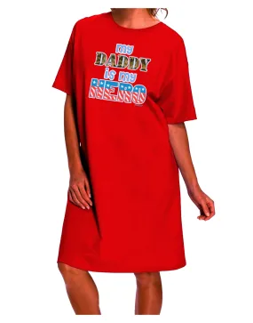 Armed Forces Blue Adult Night Shirt Dress: A Tribute to Our Heroes