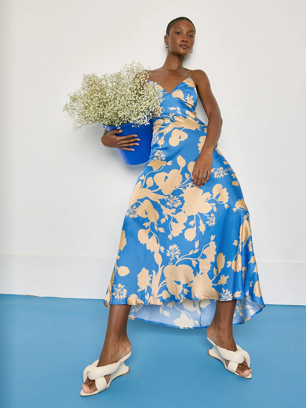 Aurora Strappy Maxi Dress
