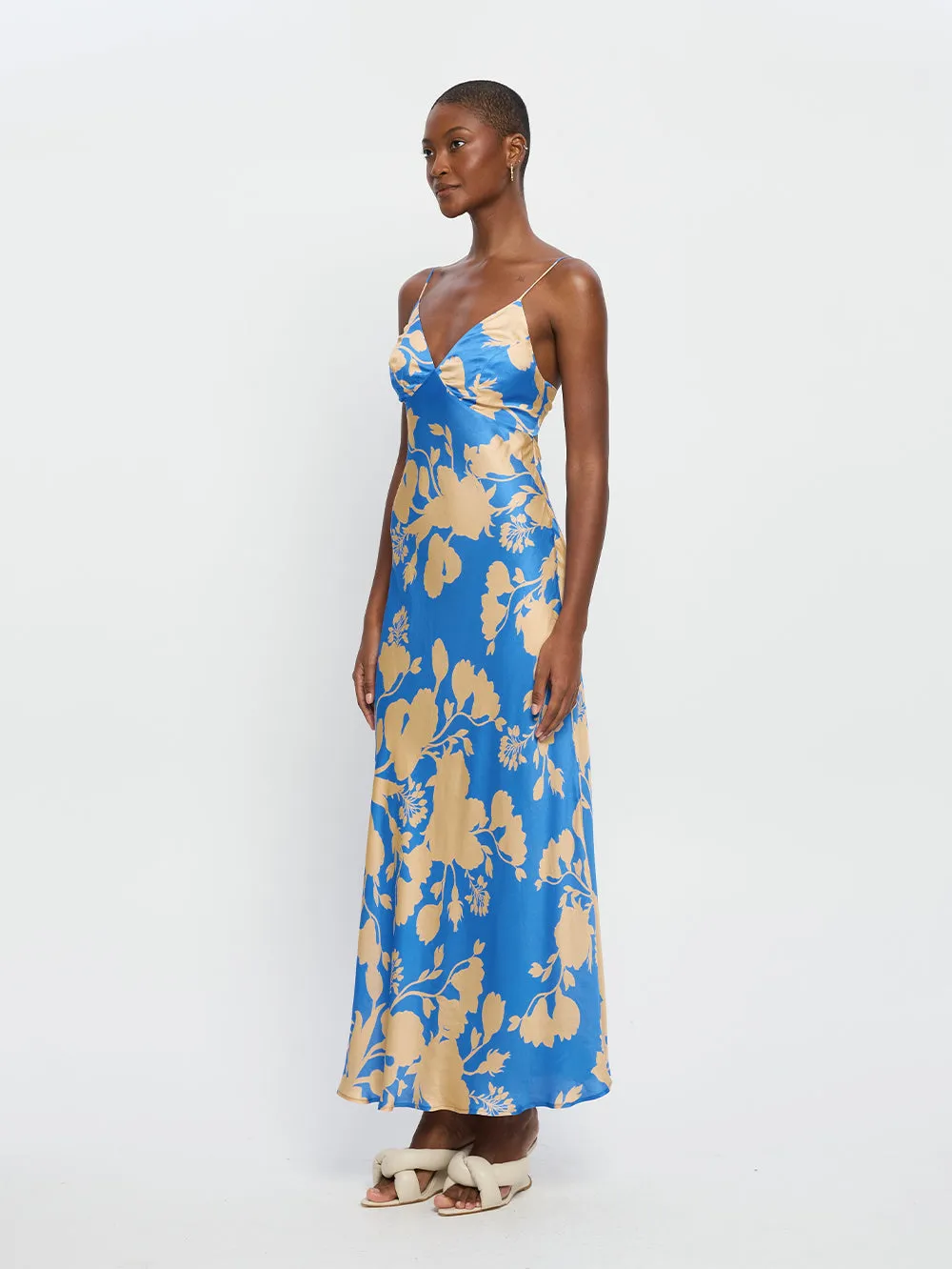 Aurora Strappy Maxi Dress