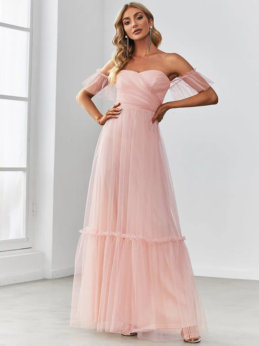 Autumnal Maxi Dress for Weddings