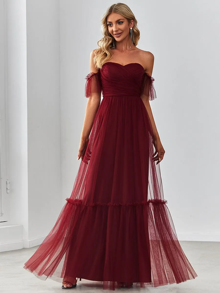Autumnal Maxi Dress for Weddings