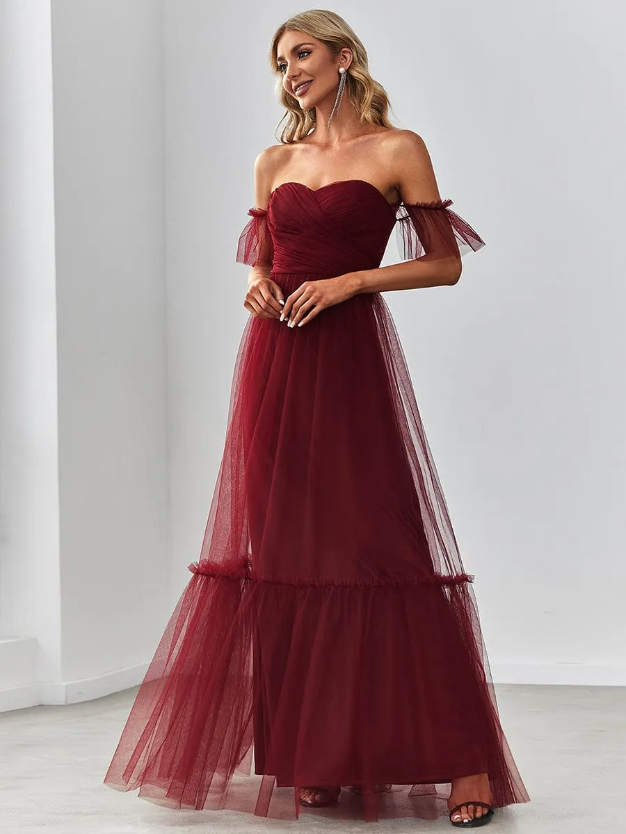 Autumnal Maxi Dress for Weddings