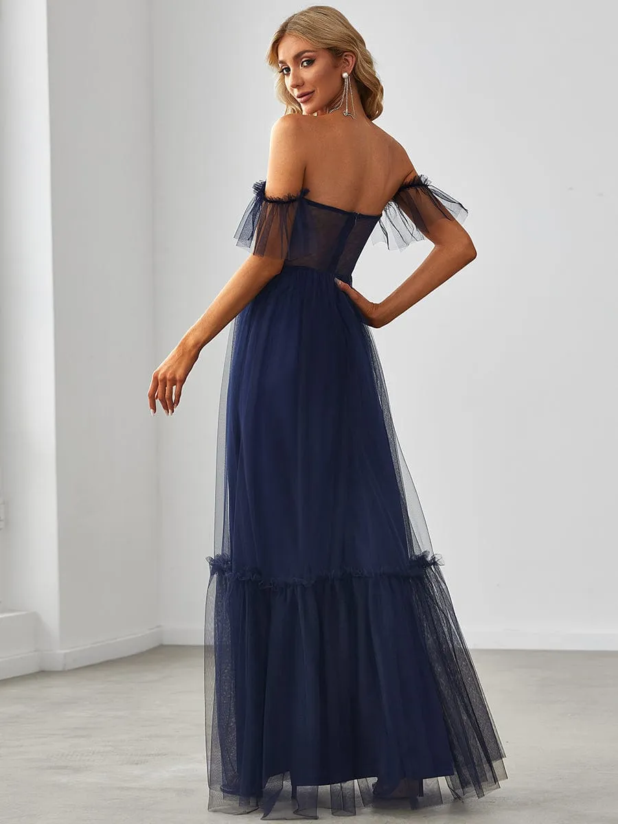 Autumnal Maxi Dress for Weddings