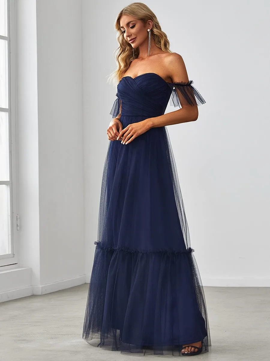 Autumnal Maxi Dress for Weddings
