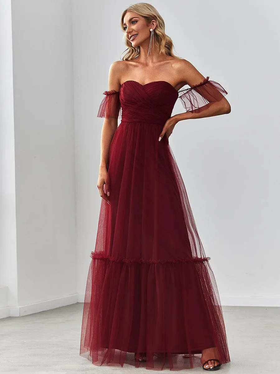 Autumnal Maxi Dress for Weddings