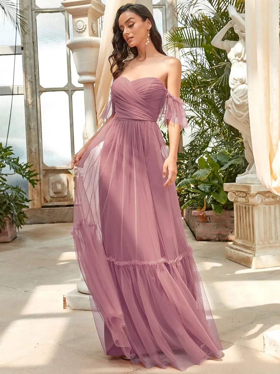 Autumnal Maxi Dress for Weddings