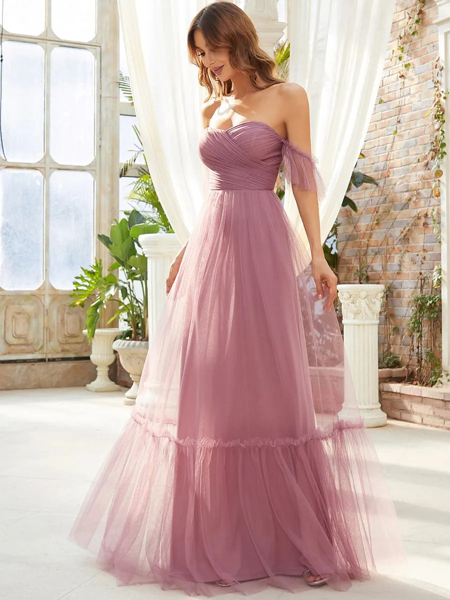Autumnal Maxi Dress for Weddings