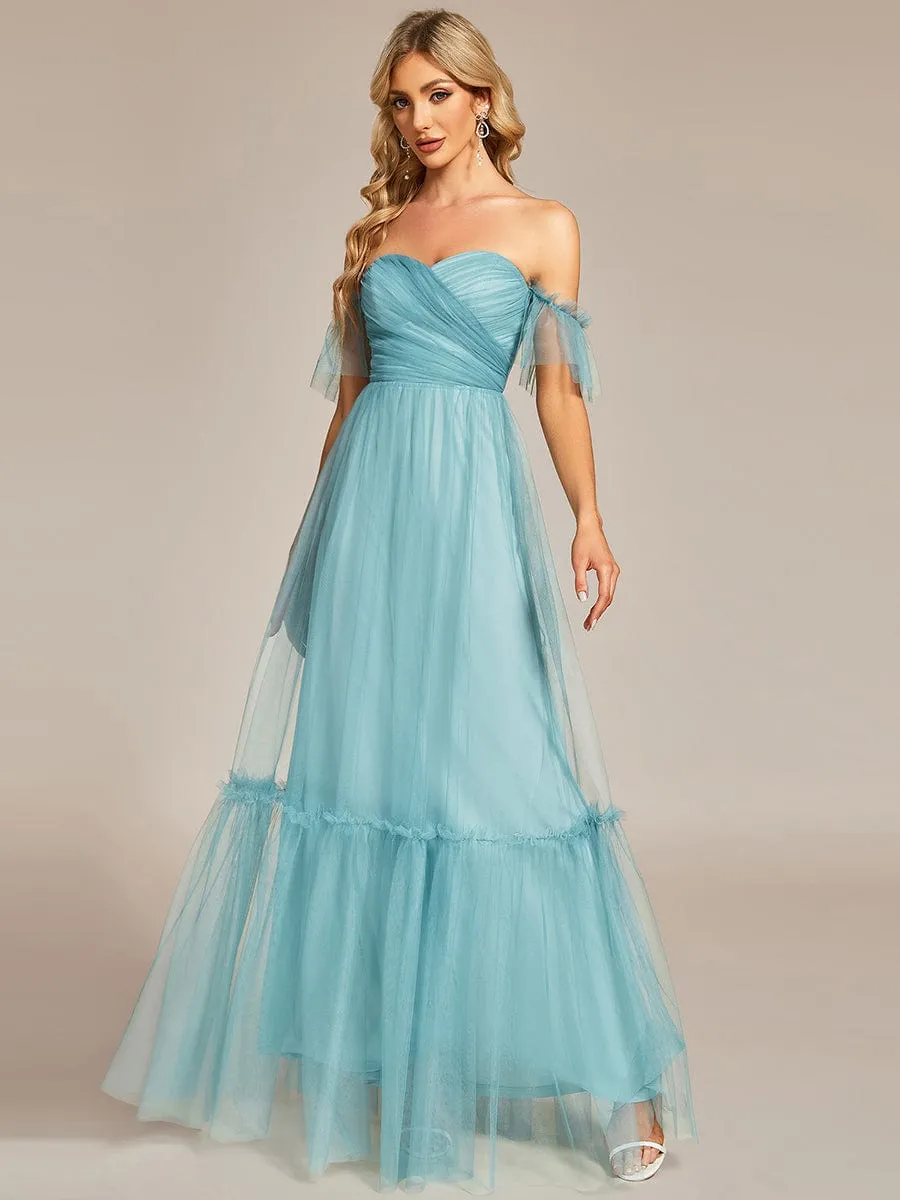Autumnal Maxi Dress for Weddings
