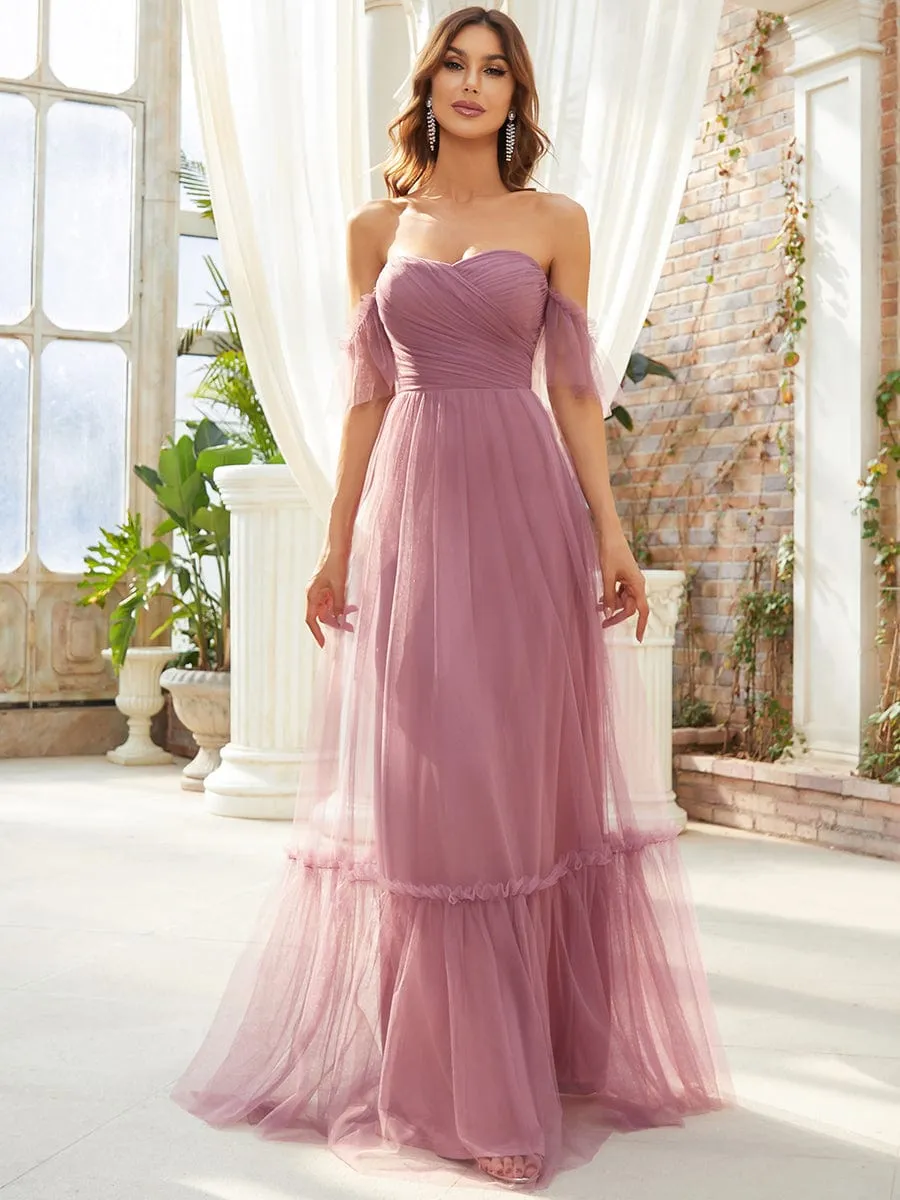 Autumnal Maxi Dress for Weddings