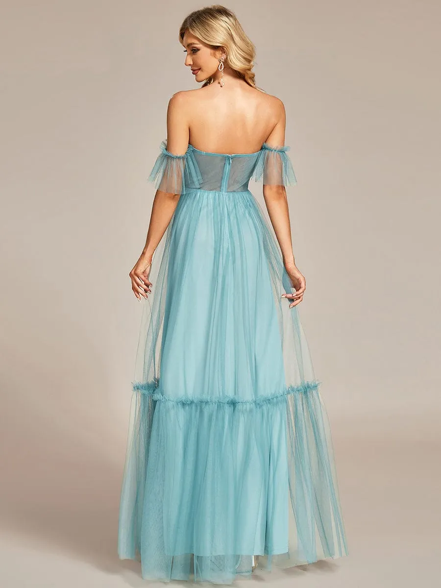 Autumnal Maxi Dress for Weddings