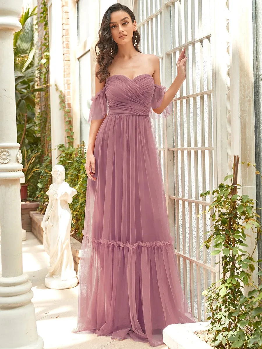 Autumnal Maxi Dress for Weddings