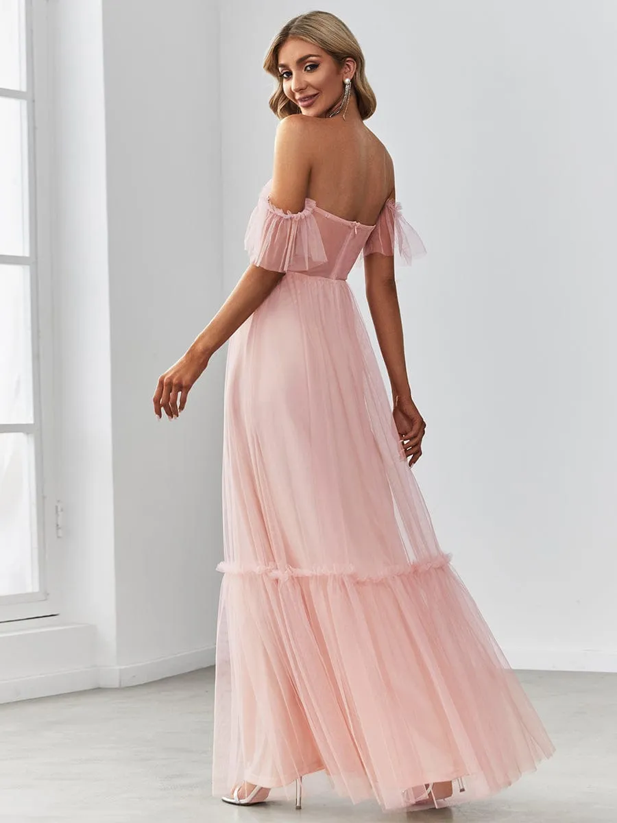 Autumnal Maxi Dress for Weddings