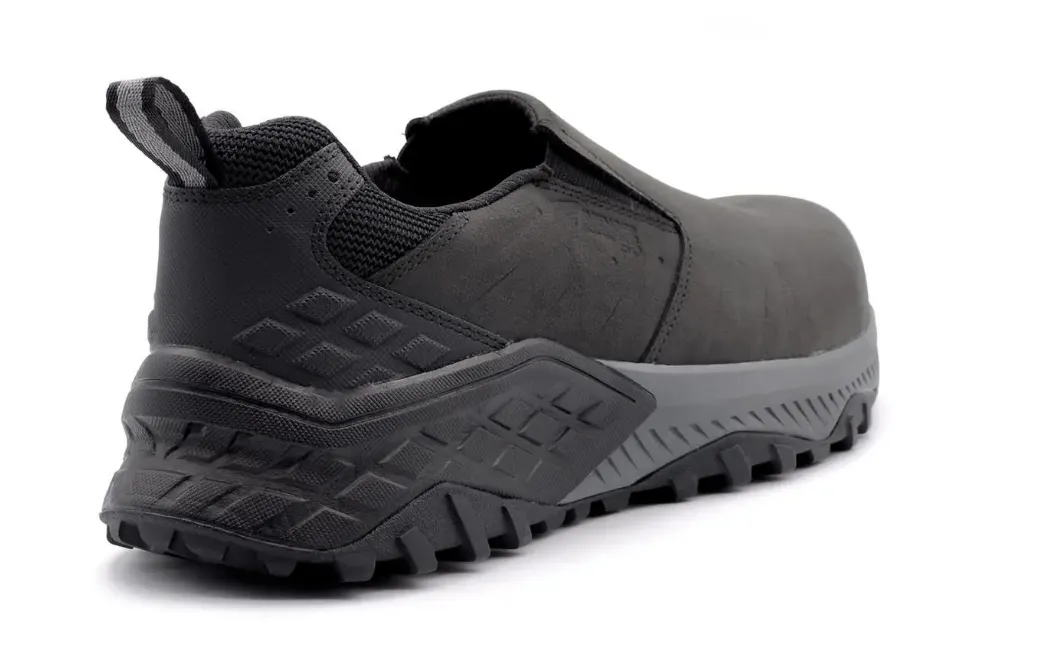 Avenger Men's  BLK Leather Composite Toe ESD SR Work Shoe A8803