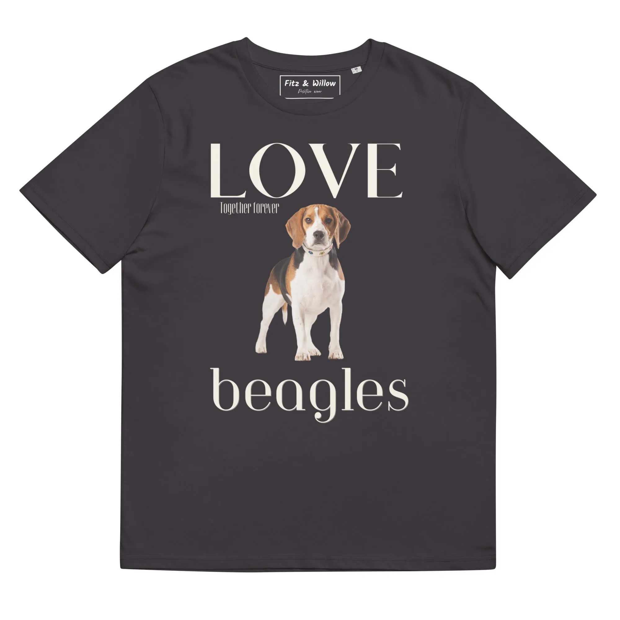 Beagle lovers organic cotton t-shirt