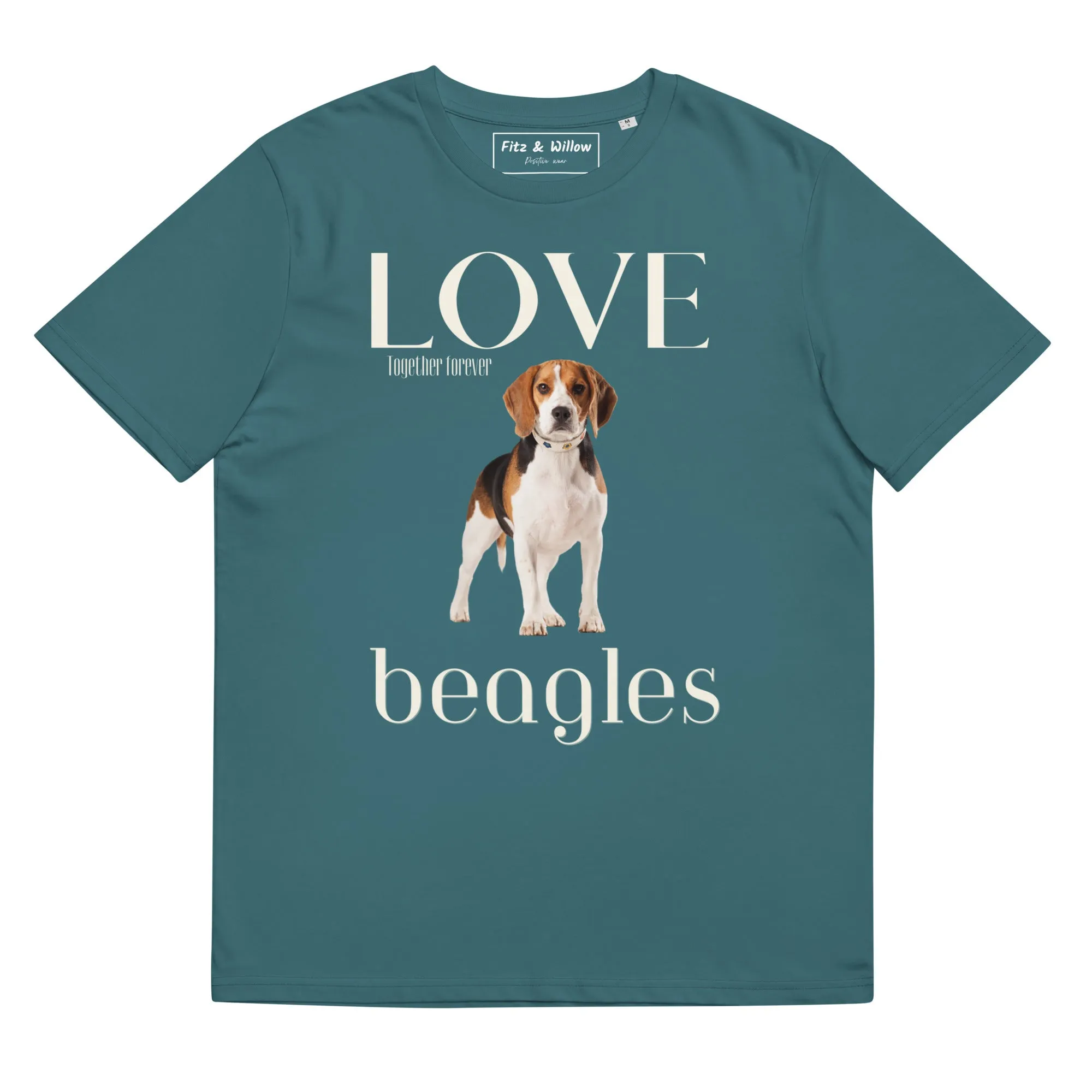 Beagle lovers organic cotton t-shirt