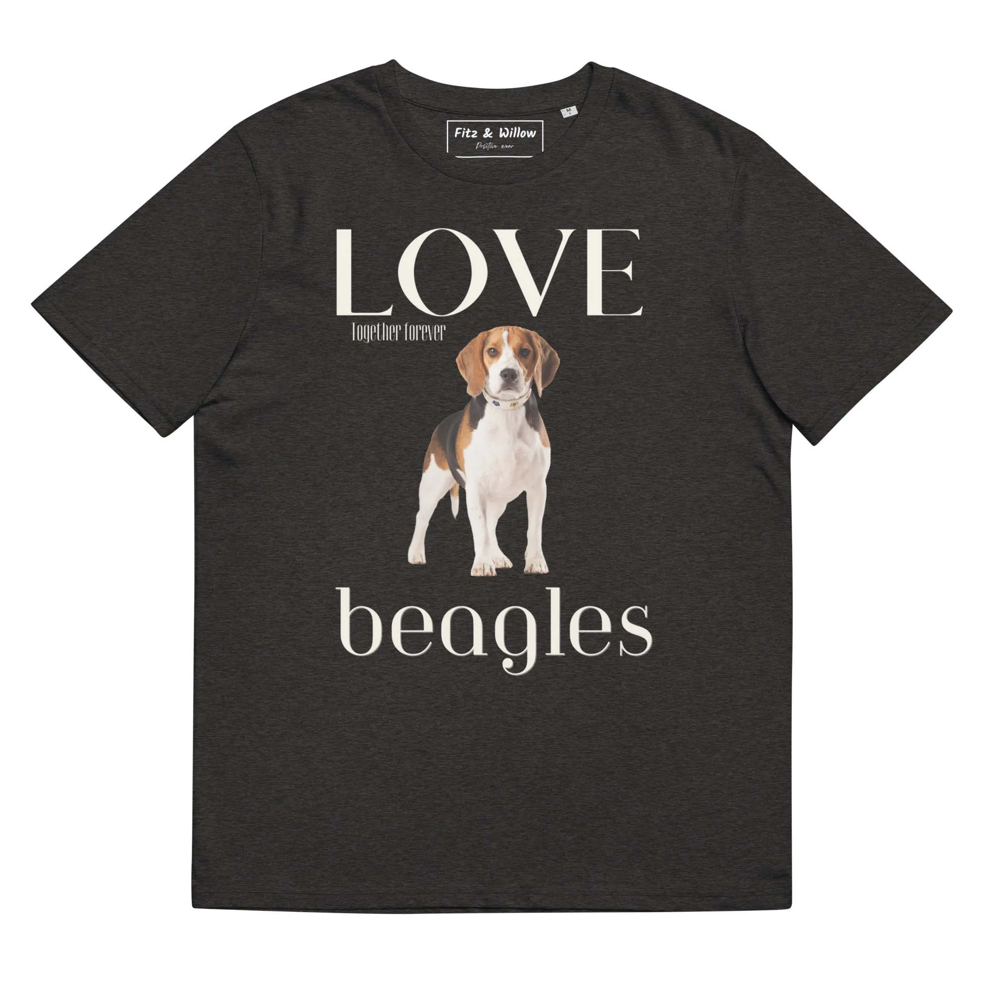 Beagle lovers organic cotton t-shirt